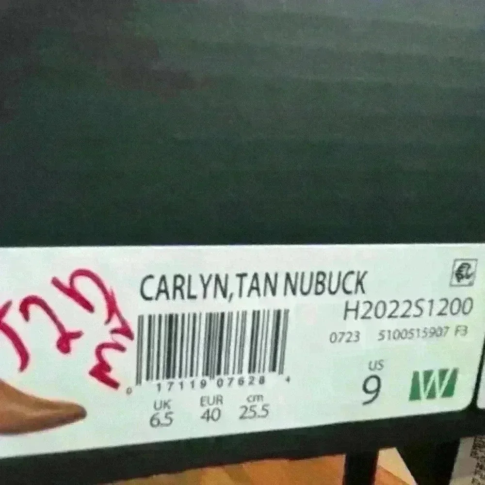 Naturalizer Carlyn Tan Slip-On Pointed Toe Bootie Size 9 Wide - Picture 7 of 9